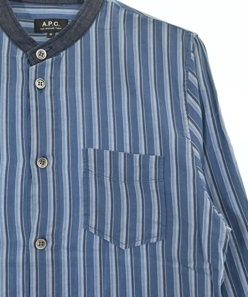 A.P.C.（アーペーセー）カジュアルシャツ 青 サイズ:M メンズ/2200645888072