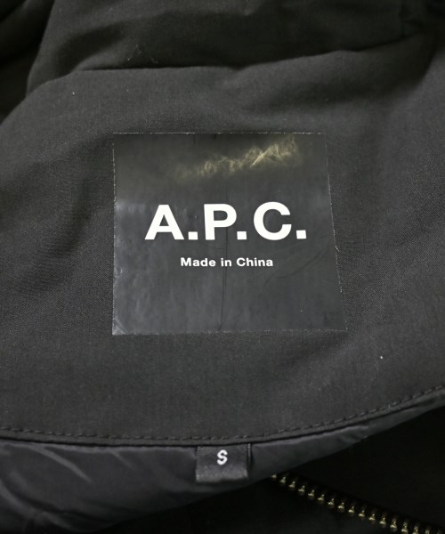 A.P.C.（アーペーセー）コート 黒 サイズ:S メンズ/2200650571044