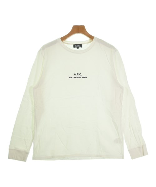 A.P.C.(アーペーセー)Tシャツ・カットソー 白 サイズ:L/2200649043118