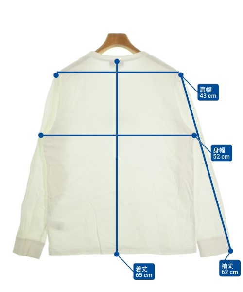 A.P.C.（アーペーセー）Tシャツ・カットソー 白 サイズ:L メンズ/2200649043118