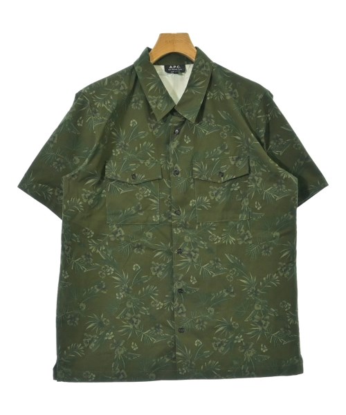 A.P.C.(アーペーセー)カジュアルシャツ 緑 サイズ:L/2200647873137