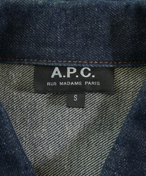 A.P.C.（アーペーセー）デニムジャケット 紺 サイズ:S メンズ/2200652142075