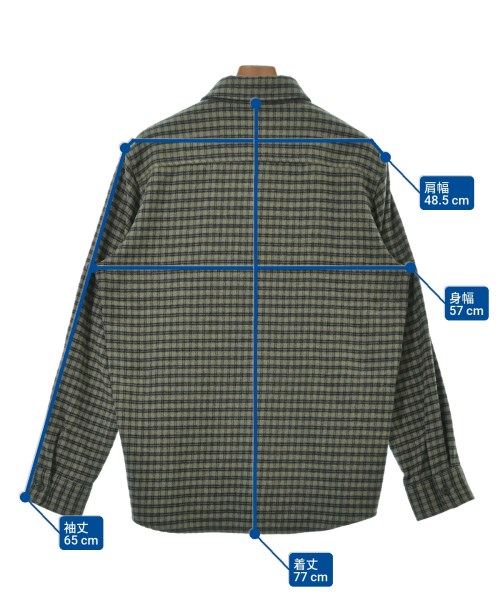 A.P.C.（アーペーセー）カジュアルシャツ カーキ サイズ:M メンズ/2200654032145