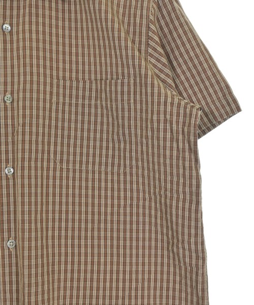 A.P.C.（アーペーセー）カジュアルシャツ 茶 サイズ:S メンズ/2200654913055