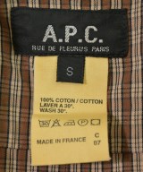 A.P.C.（アーペーセー）カジュアルシャツ 茶 サイズ:S メンズ/2200654913055