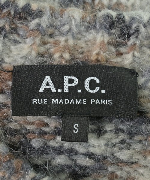 A.P.C.（アーペーセー）ニット・セーター グレー サイズ:S メンズ/2200657497019