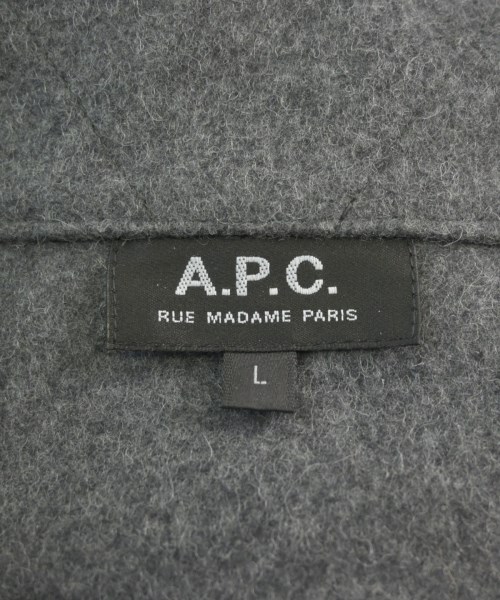 A.P.C.（アーペーセー）ブルゾン グレー サイズ:L メンズ/2200657497071