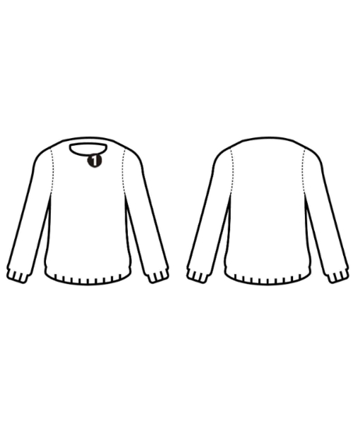 A.P.C.（アーペーセー）ニット・セーター 紺 サイズ:S メンズ/2200658405020