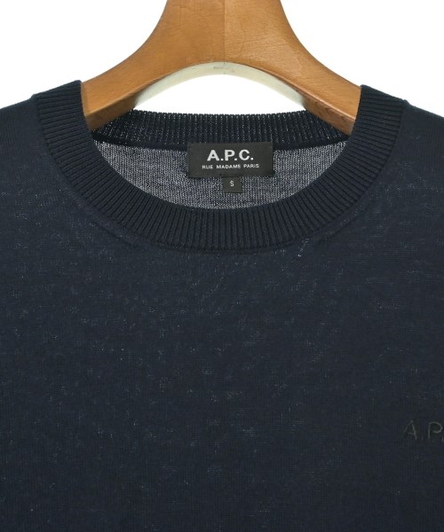 A.P.C.（アーペーセー）ニット・セーター 紺 サイズ:S メンズ/2200658405020