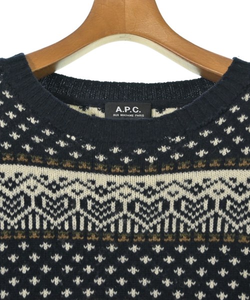 A.P.C.（アーペーセー）ニット・セーター 紺 サイズ:M メンズ/2200658519024