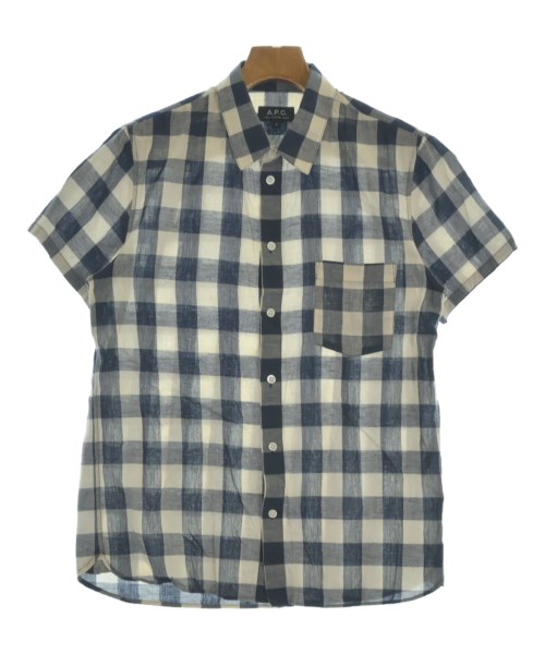 A.P.C.(アーペーセー)カジュアルシャツ 紺 サイズ:S/2200658616051