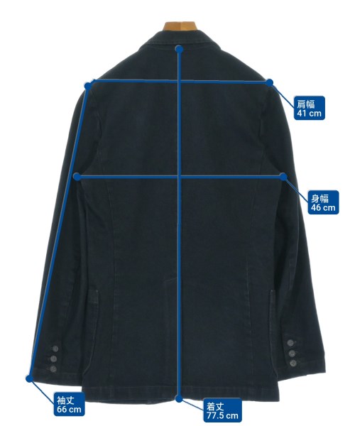 A.P.C.（アーペーセー）カジュアルジャケット 紺 サイズ:XS メンズ/2200654930014