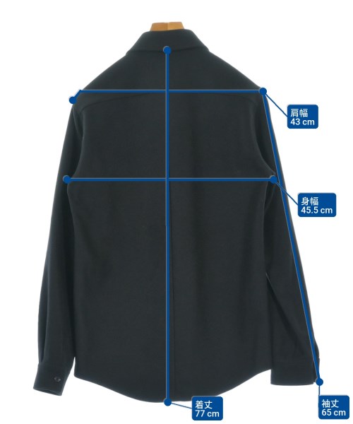 A.P.C.（アーペーセー）カジュアルシャツ 黒 サイズ:XS メンズ/2200654930038