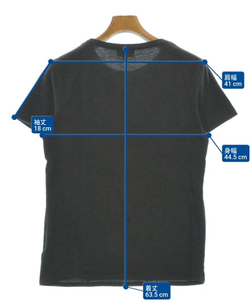A.P.C.（アーペーセー）Tシャツ・カットソー グレー サイズ:XS メンズ/2200654930083