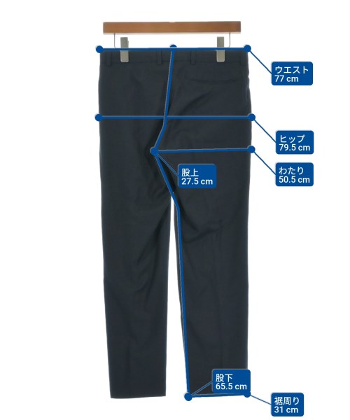 A.P.C.（アーペーセー）スラックス 紺 サイズ:XS メンズ/2200658896057