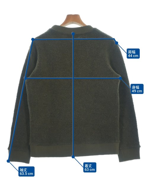 A.P.C.（アーペーセー）スウェット カーキ サイズ:XS メンズ/2200657841331