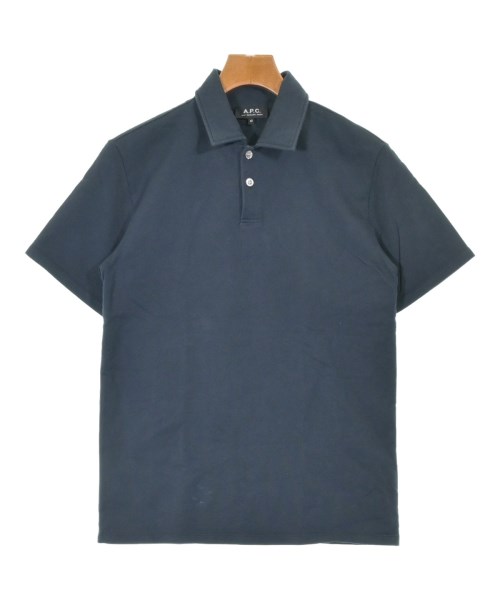A.P.C.(アーペーセー)ポロシャツ 紺 サイズ:XS/2200657841386