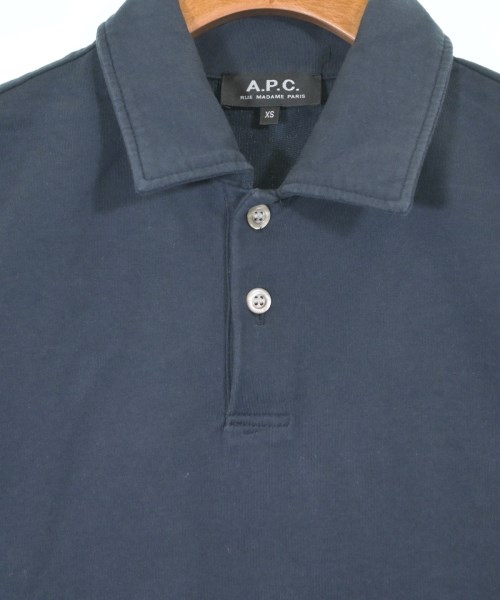 A.P.C.（アーペーセー）ポロシャツ 紺 サイズ:XS メンズ/2200657841386