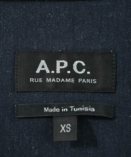 A.P.C.（アーペーセー）カジュアルシャツ 紺 サイズ:XS メンズ/2200657841393