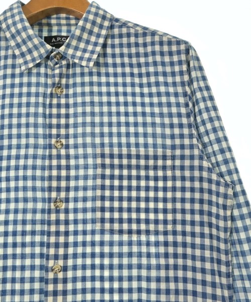 A.P.C.（アーペーセー）カジュアルシャツ 青 サイズ:S メンズ/2200657841447