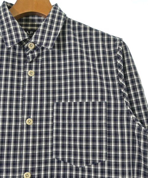 A.P.C.（アーペーセー）カジュアルシャツ 紺 サイズ:XS メンズ/2200657841454