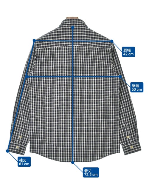 A.P.C.（アーペーセー）カジュアルシャツ 紺 サイズ:XS メンズ/2200657841454