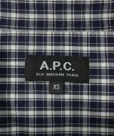 A.P.C.（アーペーセー）カジュアルシャツ 紺 サイズ:XS メンズ/2200657841454