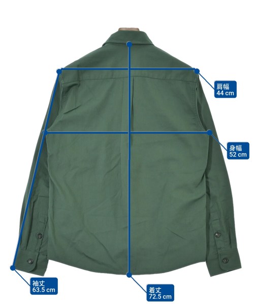 A.P.C.（アーペーセー）カジュアルシャツ カーキ サイズ:XS メンズ/2200657841461