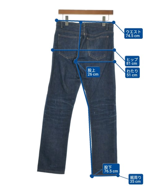 A.P.C.（アーペーセー）デニムパンツ 紺 サイズ:28(S位) メンズ/2200657841492