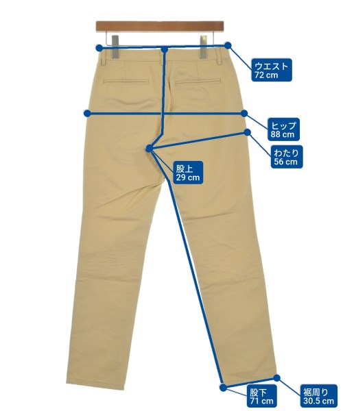 A.P.C.（アーペーセー）チノパン ベージュ サイズ:28(S位) メンズ/2200657841546