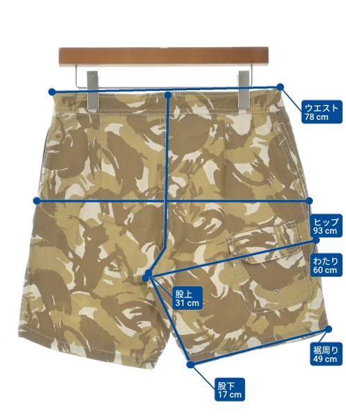 A.P.C.（アーペーセー）ショートパンツ ベージュ サイズ:S メンズ/2200657841584
