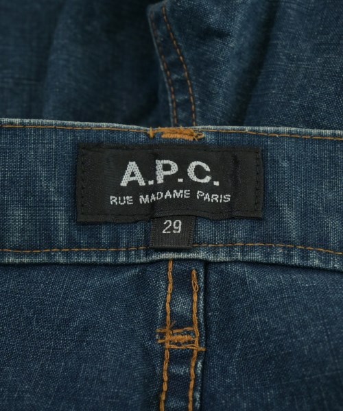 A.P.C.（アーペーセー）ショートパンツ 青 サイズ:29(S位) メンズ/2200657841591