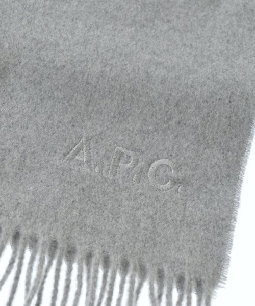 A.P.C.（アーペーセー）マフラー グレー サイズ:- メンズ/2200657841614