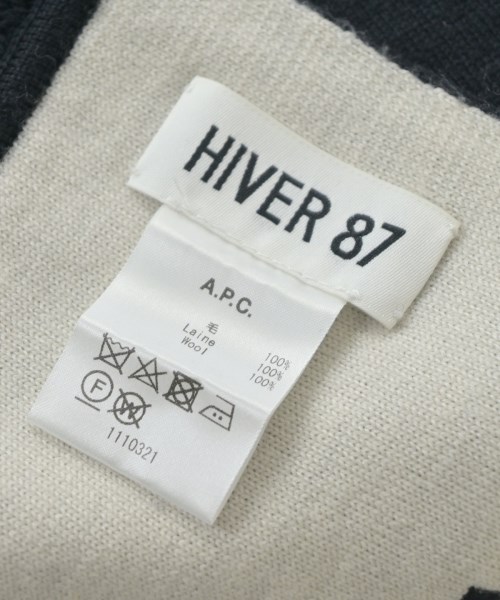 A.P.C.（アーペーセー）マフラー 黒 サイズ:- メンズ/2200657841621