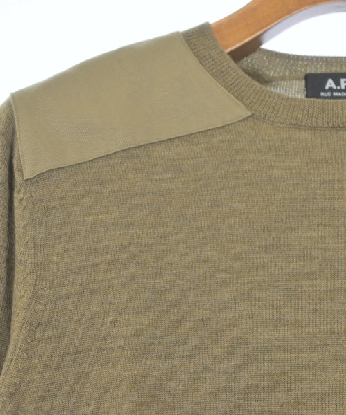 A.P.C.（アーペーセー）ニット・セーター ベージュ サイズ:S メンズ/2200659562043