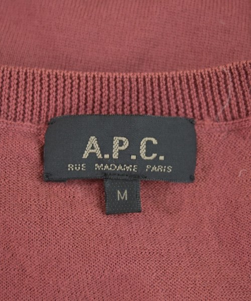 A.P.C.（アーペーセー）ニット・セーター ピンク サイズ:M メンズ/2200656136018
