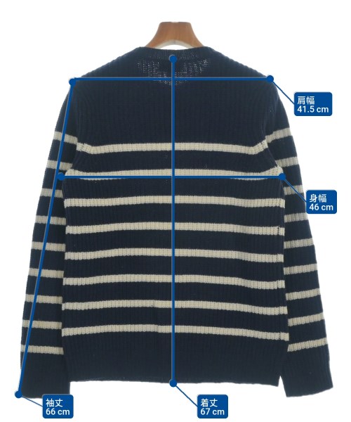 A.P.C.（アーペーセー）ニット・セーター 紺 サイズ:S メンズ/2200656136056