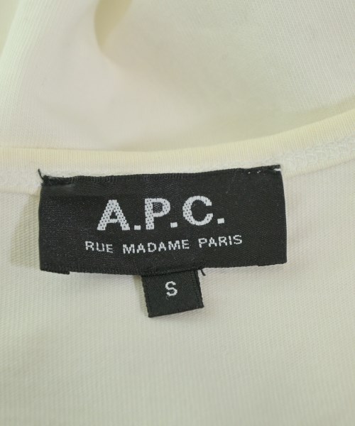 A.P.C.（アーペーセー）Tシャツ・カットソー 白 サイズ:S メンズ/2200656416097