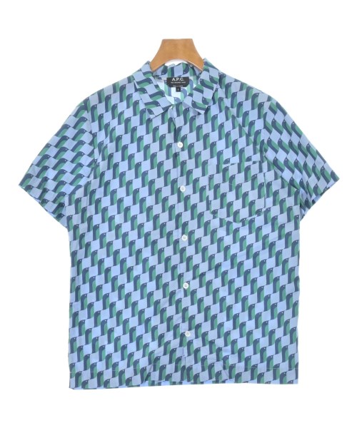 A.P.C.(アーペーセー)カジュアルシャツ 青 サイズ:S/2200659980038