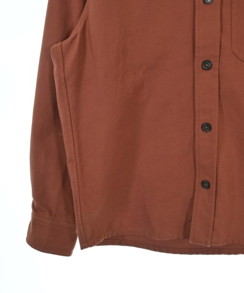 A.P.C.（アーペーセー）カジュアルシャツ 茶 サイズ:M メンズ/2200660002033