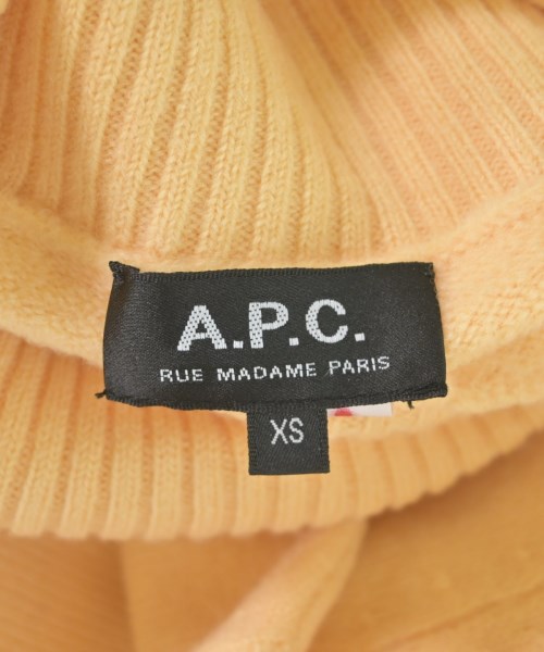 A.P.C.（アーペーセー）ニット・セーター オレンジ サイズ:XS メンズ/2200660002040