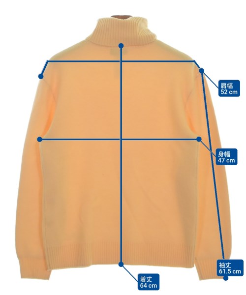 A.P.C.（アーペーセー）ニット・セーター オレンジ サイズ:XS メンズ/2200660002040