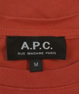 A.P.C.（アーペーセー）Tシャツ・カットソー 赤 サイズ:M メンズ/2200660164120