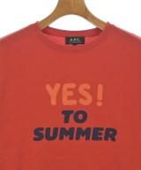A.P.C.（アーペーセー）Tシャツ・カットソー 赤 サイズ:M メンズ/2200660164120