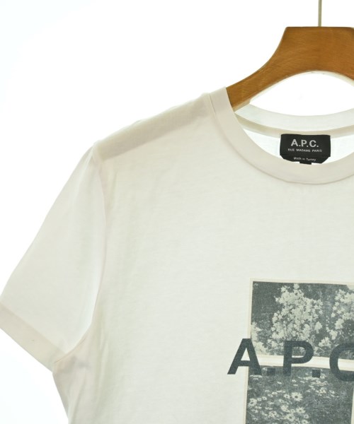 A.P.C.（アーペーセー）Tシャツ・カットソー 白 サイズ:S メンズ/2200660412061