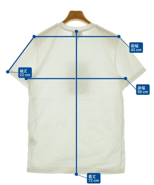 A.P.C.（アーペーセー）Tシャツ・カットソー 白 サイズ:S メンズ/2200660412061