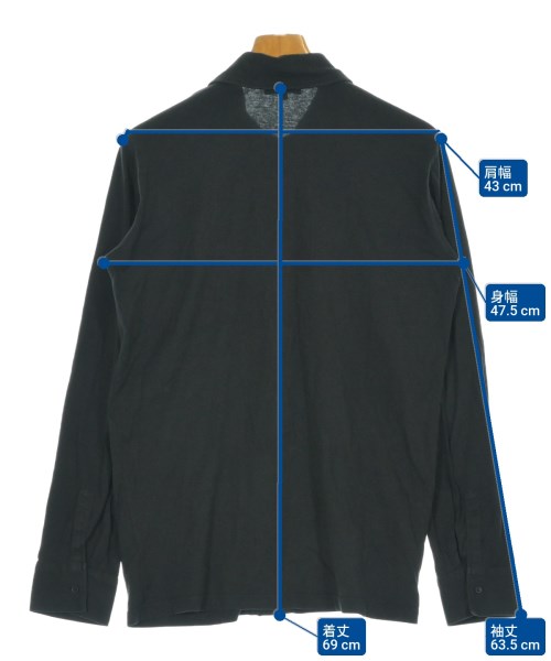 A.P.C.（アーペーセー）カジュアルシャツ 黒 サイズ:1(S位) メンズ/2200660451084