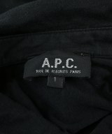 A.P.C.（アーペーセー）カジュアルシャツ 黒 サイズ:1(S位) メンズ/2200660451084