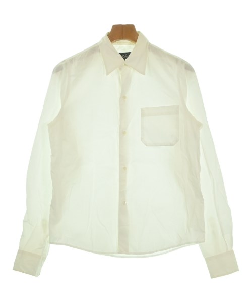 A.P.C.(アーペーセー)カジュアルシャツ 白 サイズ:38(S位)/2200660451114