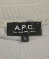 A.P.C.（アーペーセー）Tシャツ・カットソー 白 サイズ:S メンズ/2200655221128